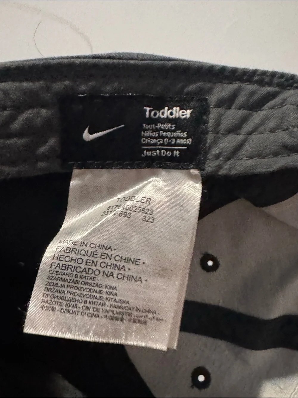 Nike toddler hat